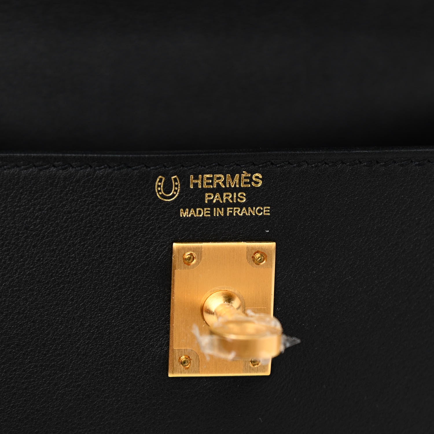 Hermes Swift Horseshoe Kelly Retourne 25 Black Rose Pourpre 6 of 11