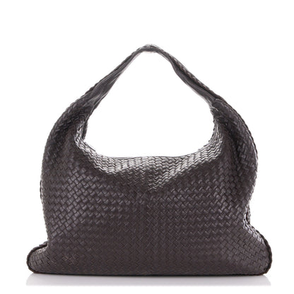 Bottega Veneta Nappa Intrecciato Maxi Veneta Hobo Ebano 1 of 7