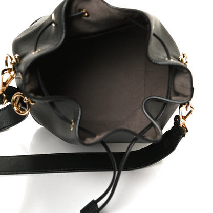 Fendi Vitello Grace Matte F is Fendi Grande Mon Tresor Bucket Bag Black 4 of 12