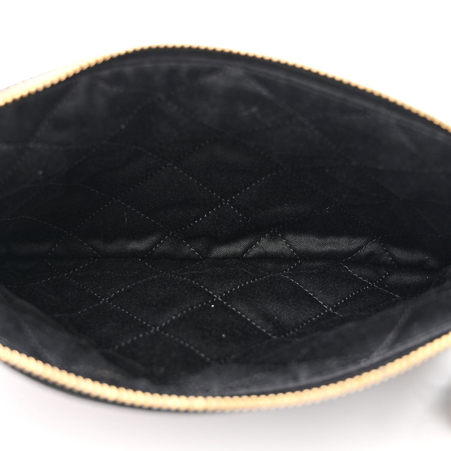 Shiny Calfskin Quilted Chanel 22 Black