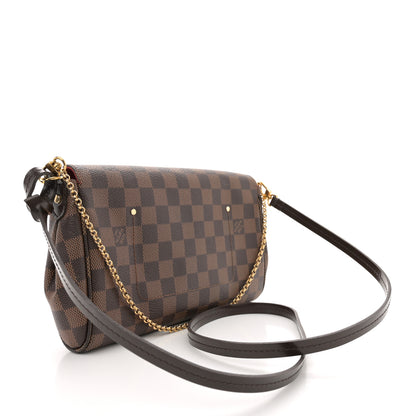 Louis Vuitton Damier Ebene Favorite MM 3 of 11