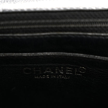Chanel Caviar Quilted Jumbo Kelly Flap Black 6 of 17