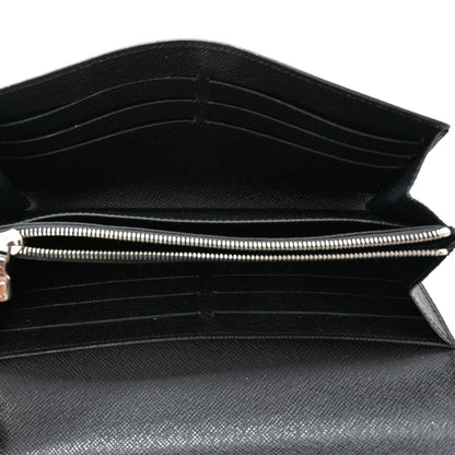 Louis Vuitton Epi Sarah Wallet NM Black 5 of 7