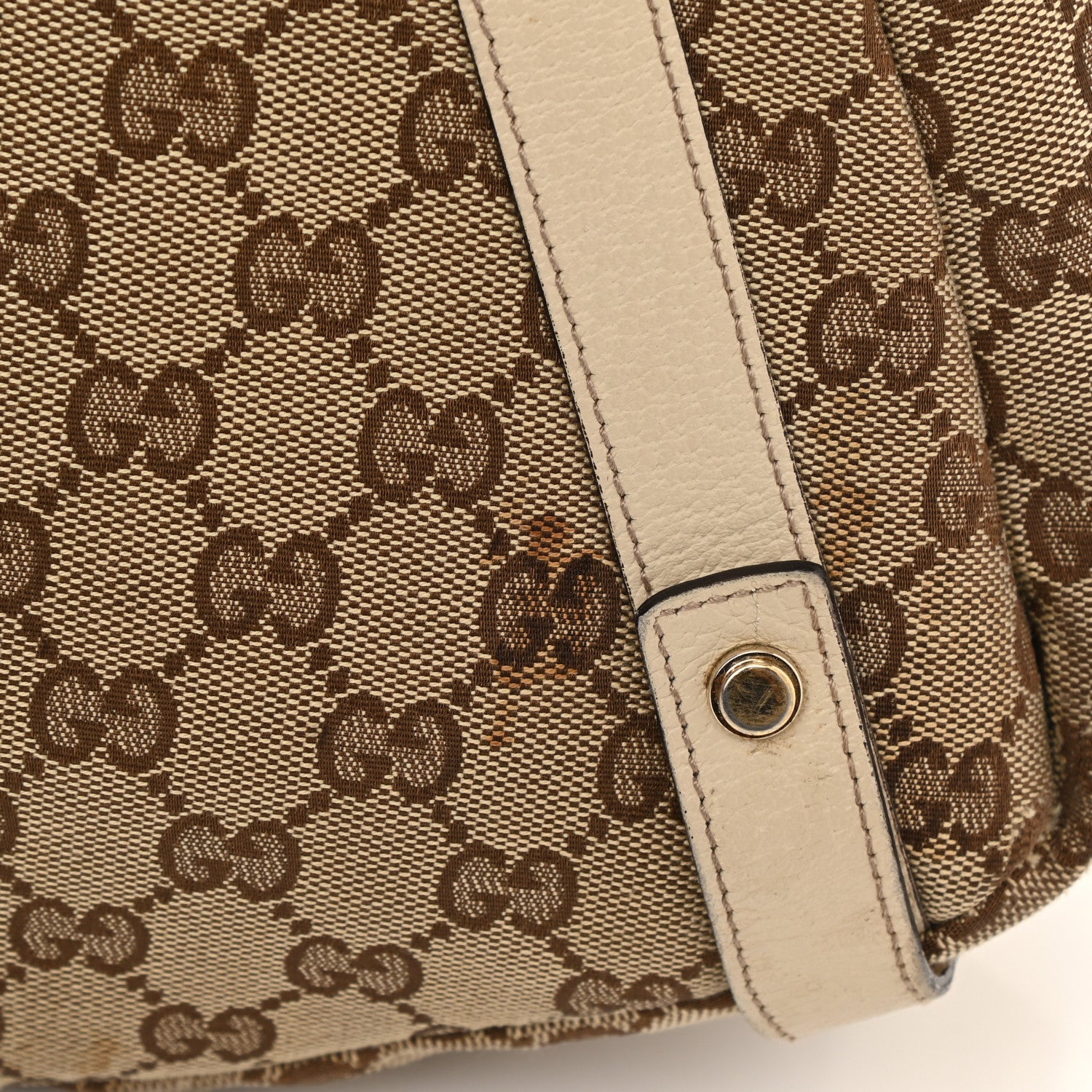 Gucci Monogram Medium Abbey Shoulder Bag Off White 9 of 12