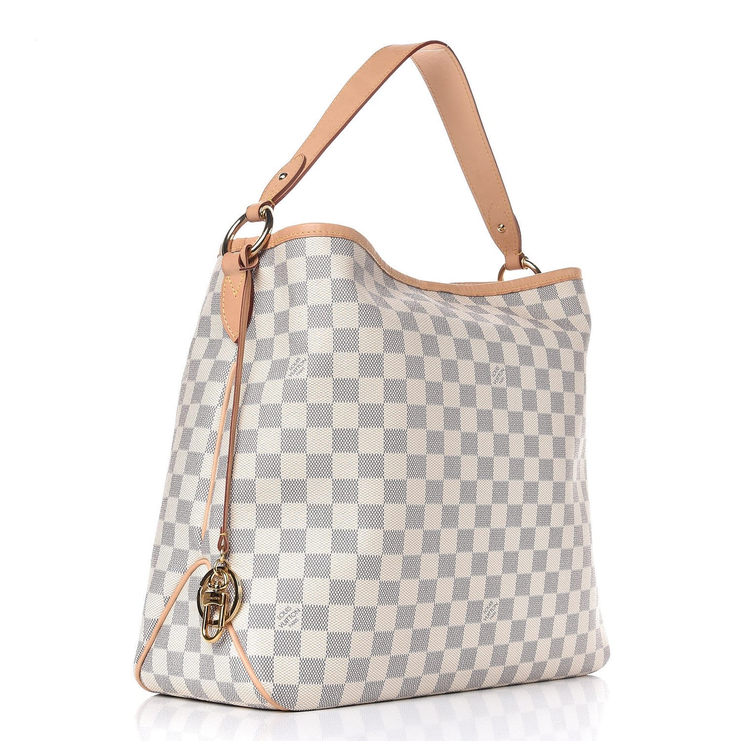 Damier Azur Delightful MM Rose Ballerine