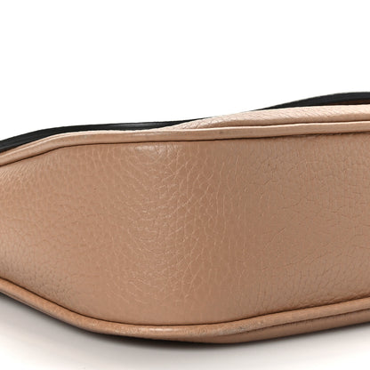 Gucci Pebbled Calfskin Medium Soho Flap Crossbody Camelia 8 of 10