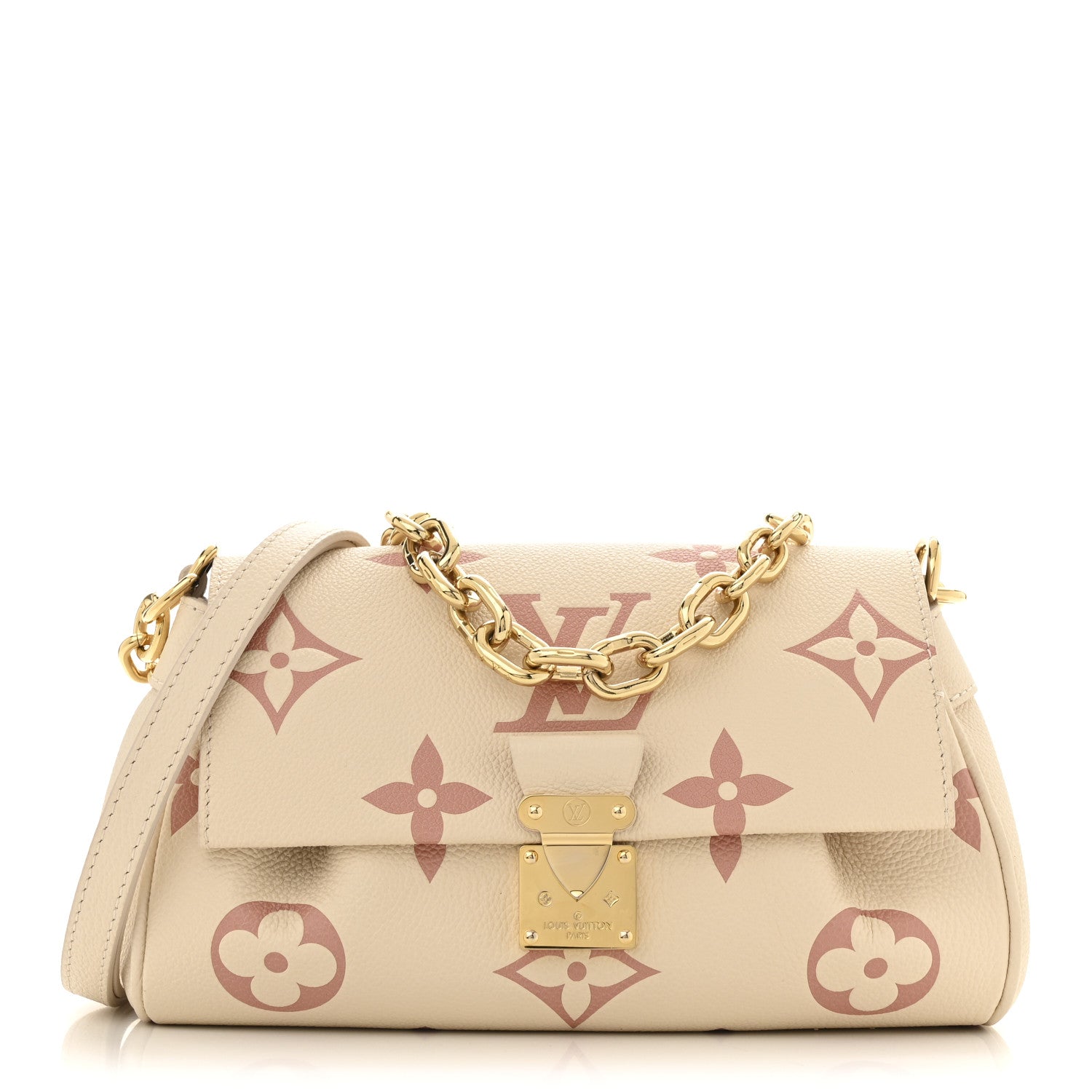 Louis Vuitton Empreinte Monogram Giant Favorite Creme Rose Trianon 1 of 10