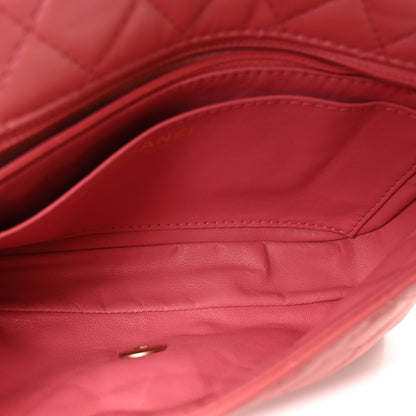 Chanel Metallic Lambskin Quilted Medium Precious Jewel Single Flap Pink 5 of 10