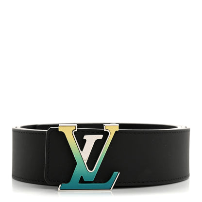 Louis Vuitton Calfskin 40mm LV Spotlight Belt 100 40 Black 1 of 9