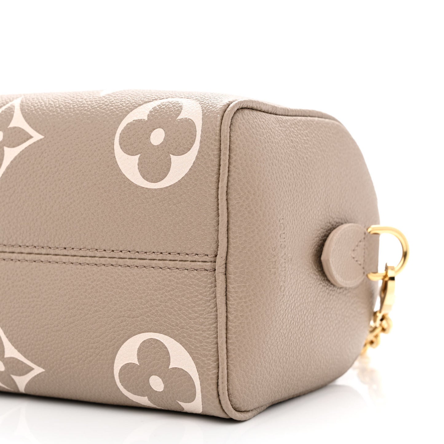Empreinte Monogram Giant Speedy Bandouliere 20 Creme Beige