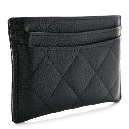 Chanel Caviar Quilted Card Holder Black 3 of 14