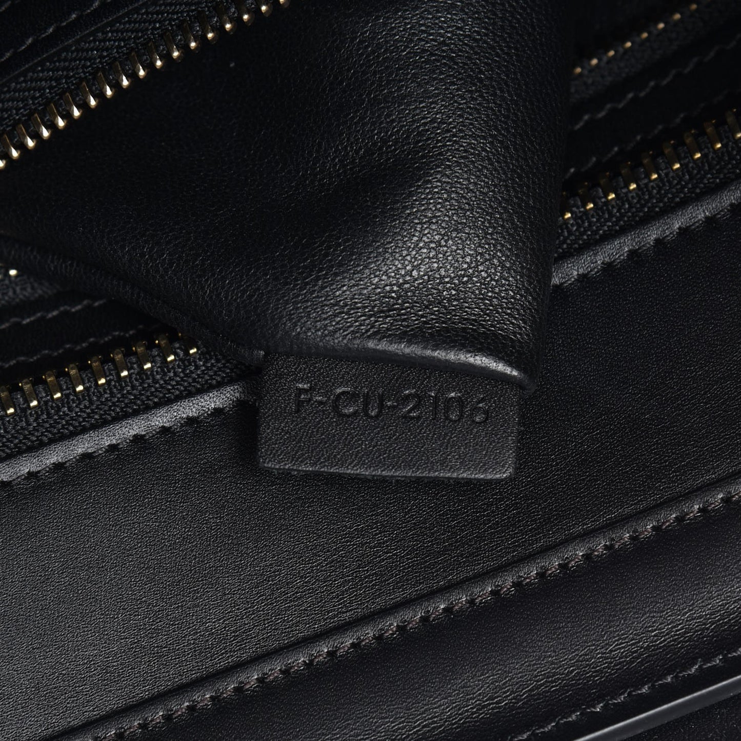 Baby Grained Calfskin Nubuck Micro Tri-Color Luggage Olive