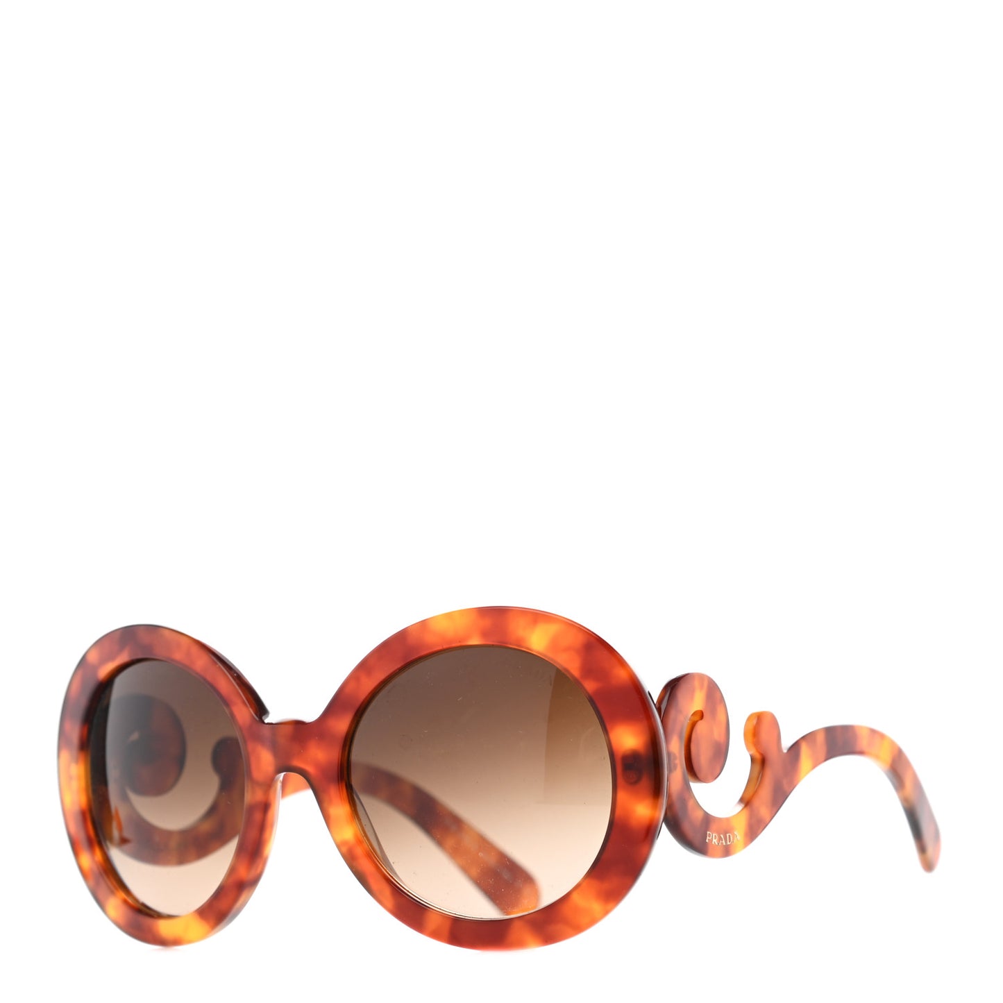 Acetate Baroque Sunglasses SPR 27N Tortoise