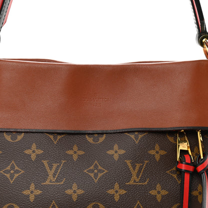 Louis Vuitton Monogram Tuileries Besace Caramel Rouge 7 of 10