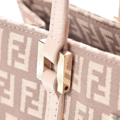 Fendi Zucchino Vitello Small Tote Cipria Teint Cipria 17 of 19