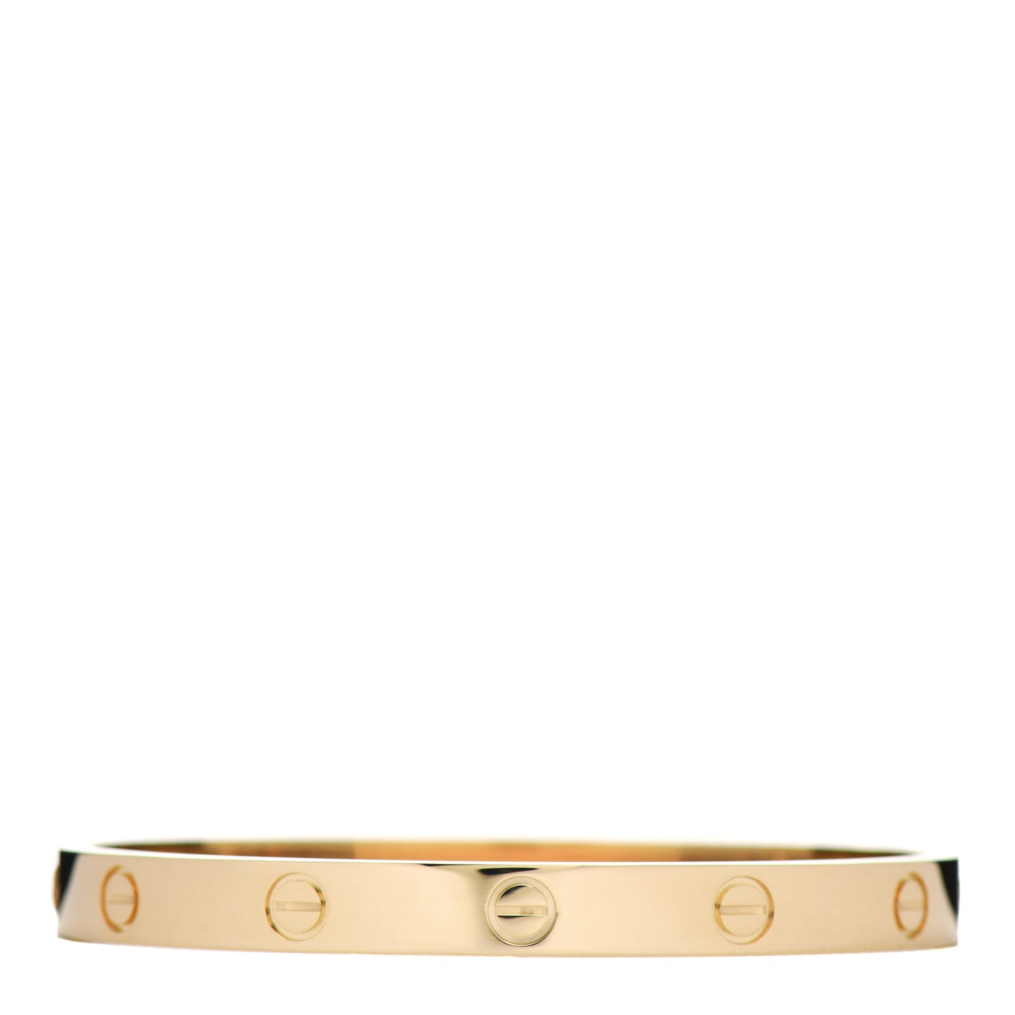 18K Yellow Gold LOVE Bracelet 17