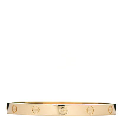 Cartier 18K Yellow Gold LOVE Bracelet 17 3 of 5