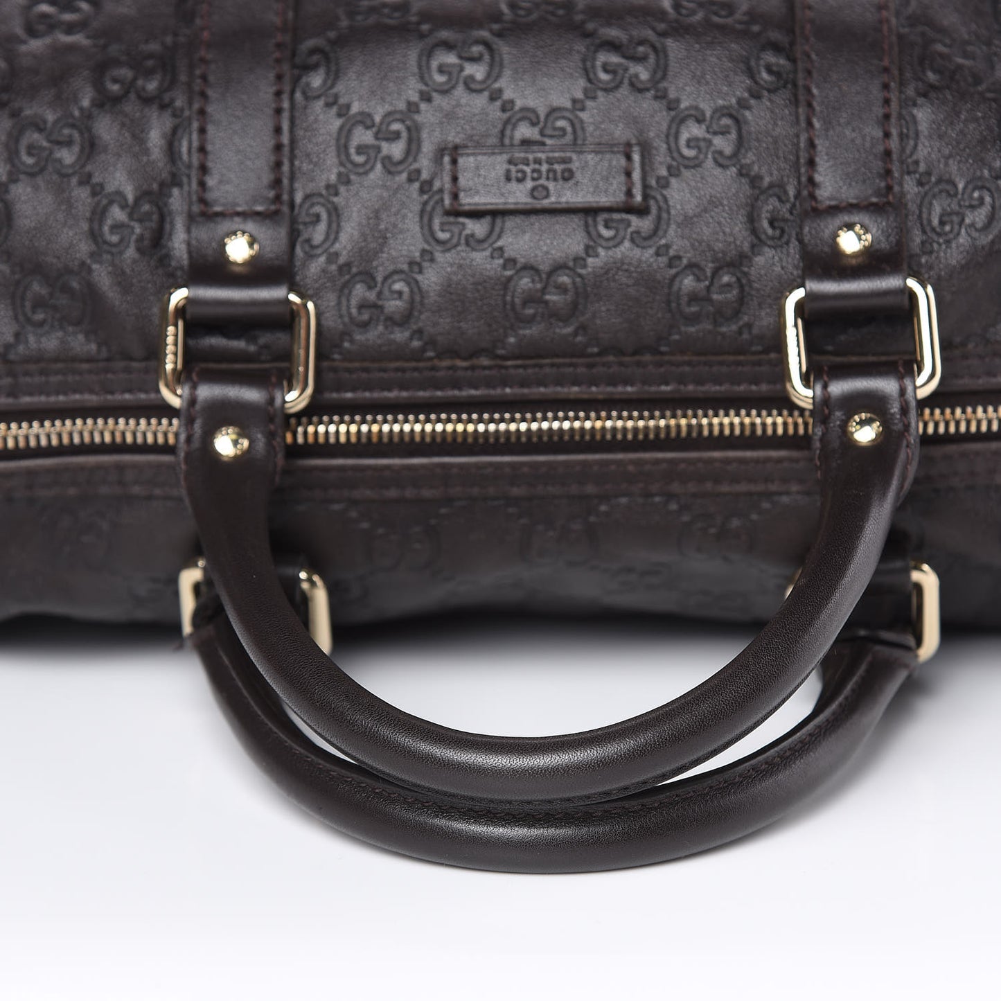 Guccissima Medium Joy Boston Dark Brown