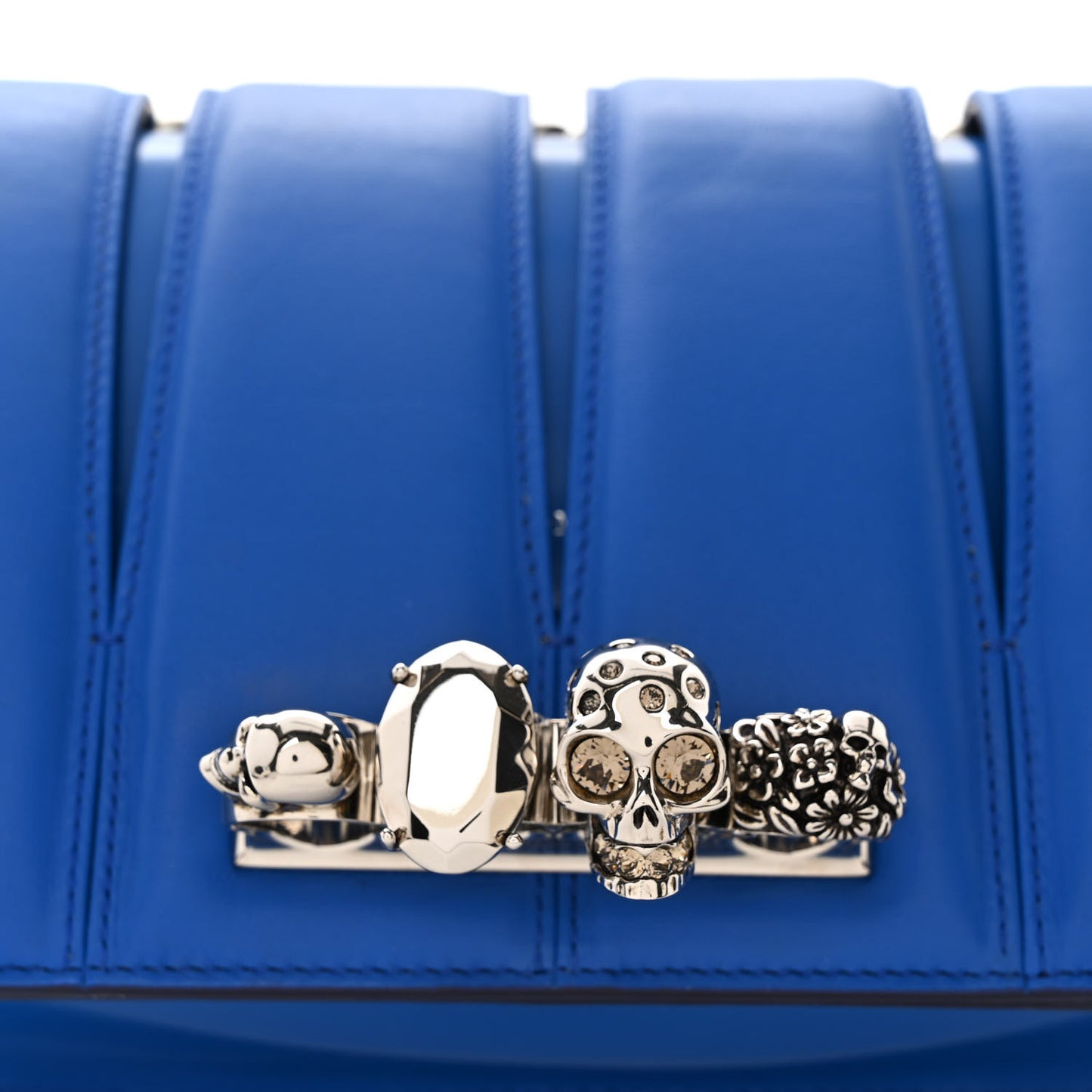 Calfskin Small Slash Bag Blue
