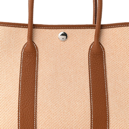 Hermes Toile Negonda Garden Party 30 TPM Gold 8 of 11