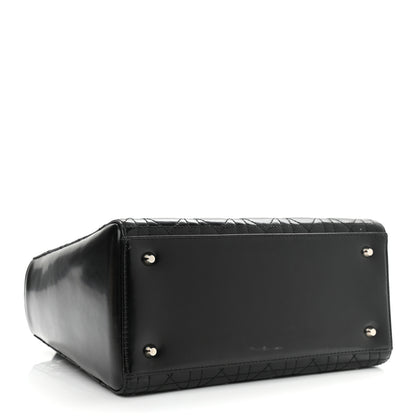 Christian Dior Patent Cannage Medium Lady Dior Black 3 of 10