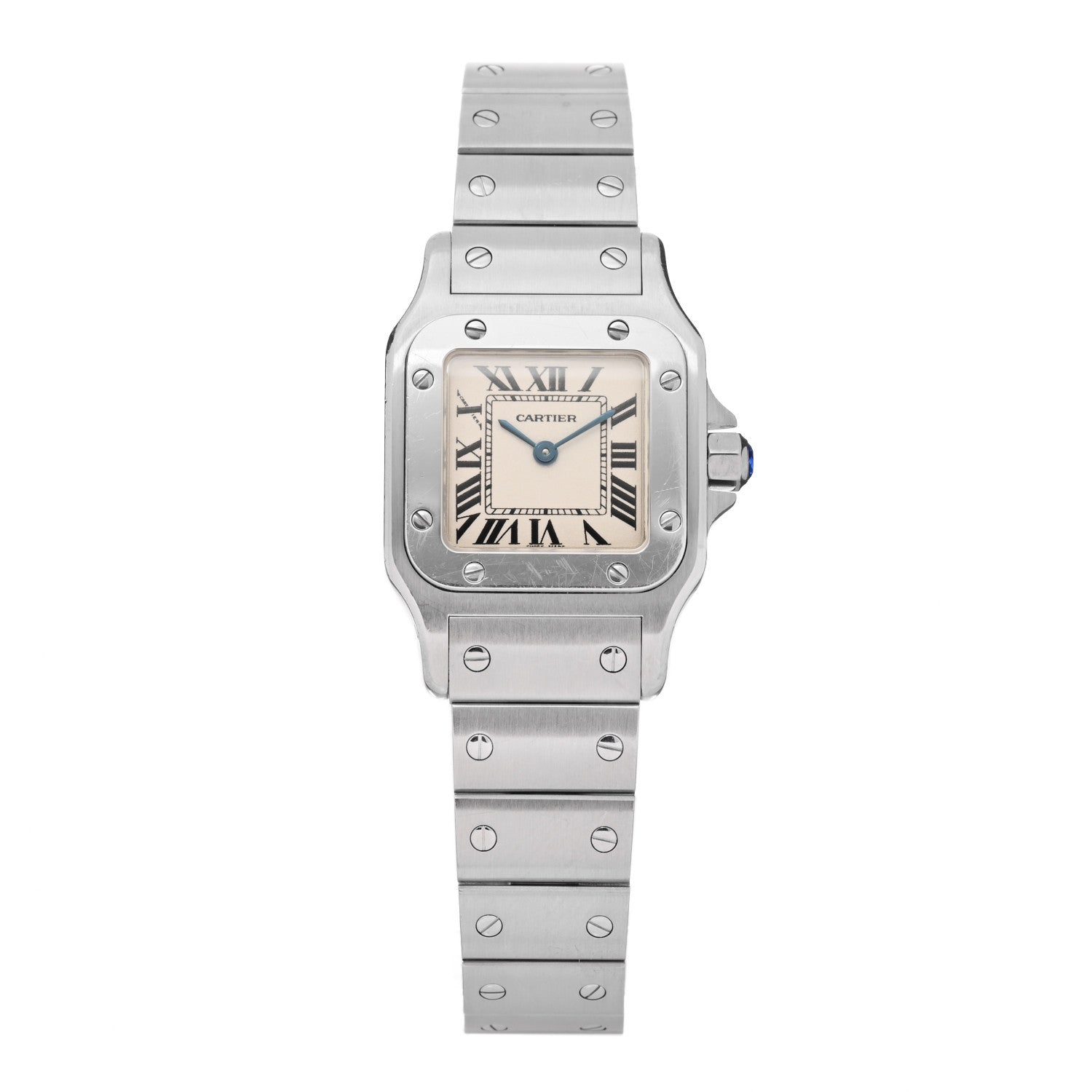 Cartier Stainless Steel 24mm Santos de Cartier Galbee Quartz Watch 1 of 5