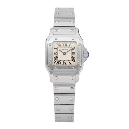 Cartier Stainless Steel 24mm Santos de Cartier Galbee Quartz Watch 1 of 5
