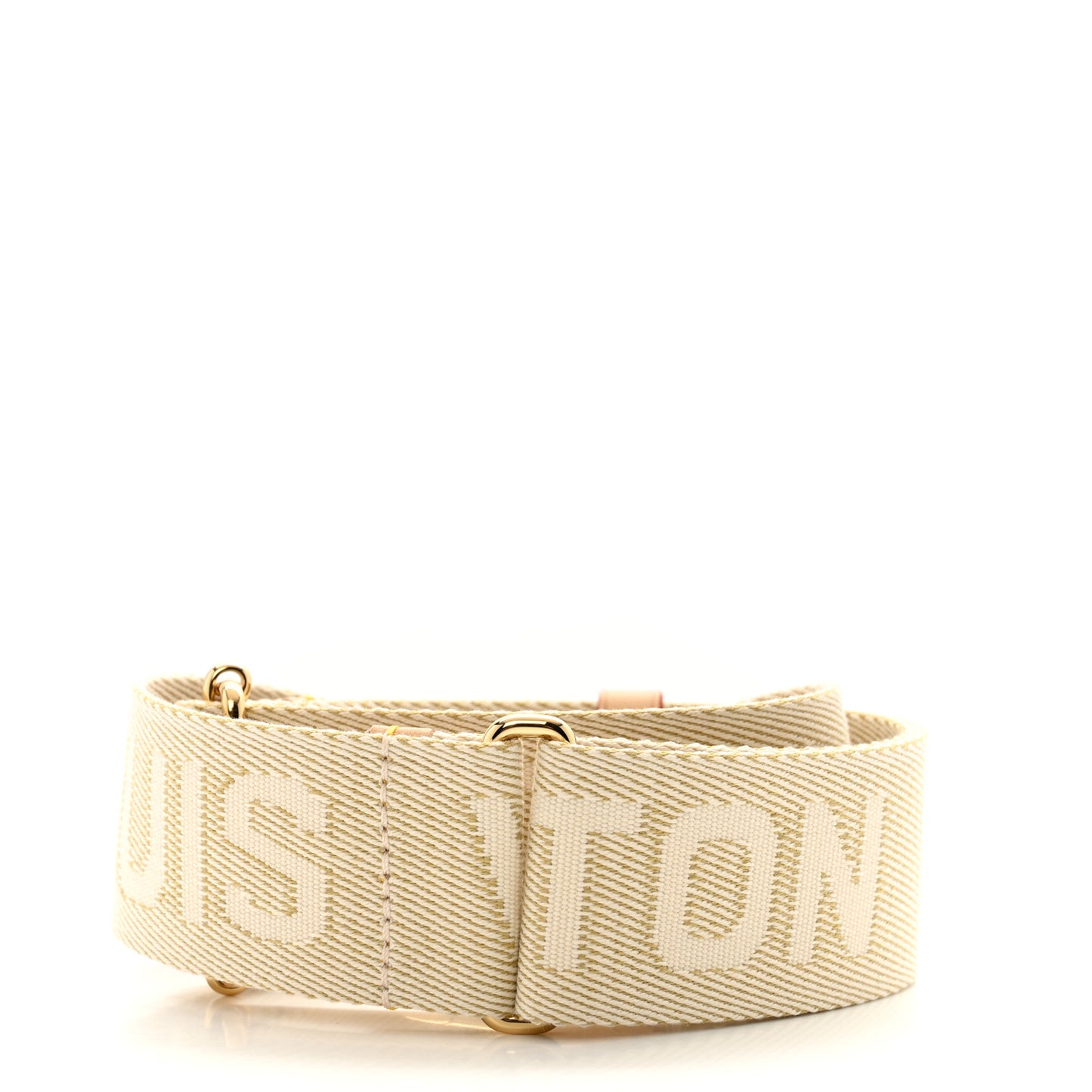 Jacquard High Rise Shoulder Strap Beige