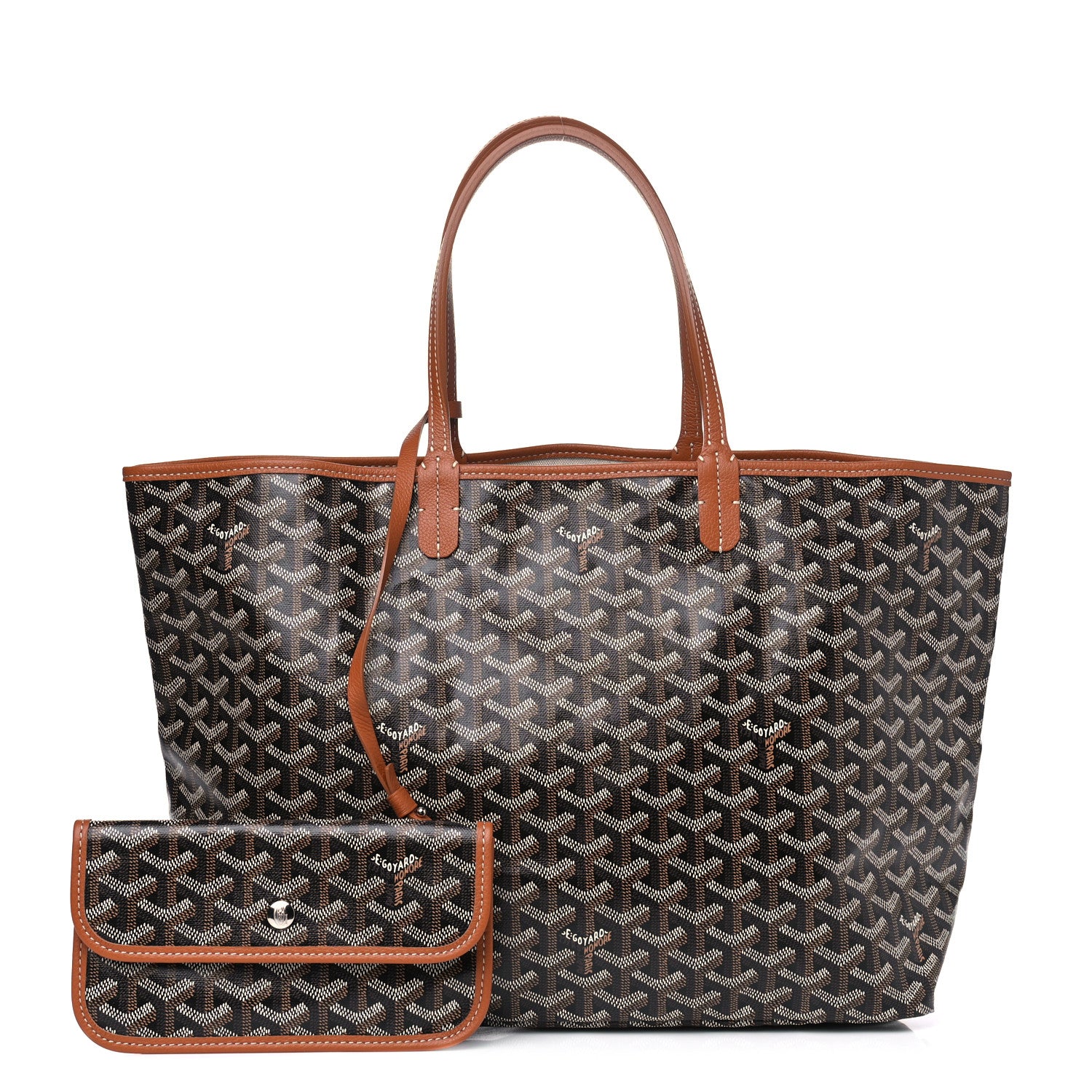 Goyard Goyardine Saint Louis PM Black Gold 1 of 5