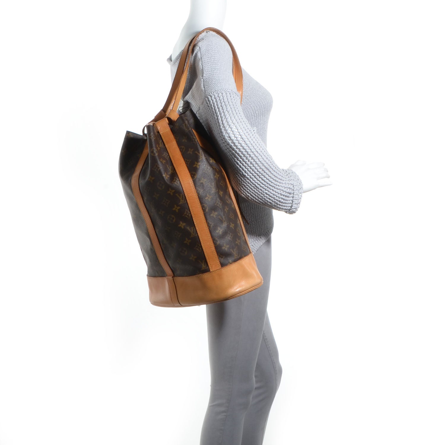 Louis Vuitton Monogram Randonnee GM Backpack 2 of 7