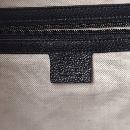 Gucci Calfskin Logo Day Backpack Black 6 of 11