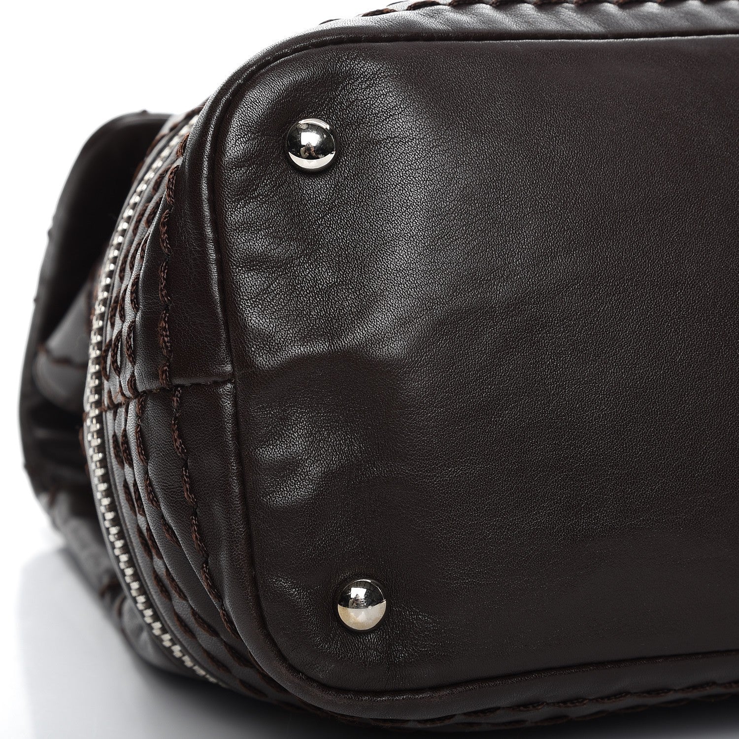 Chanel Calfskin Large Expandable Flap Bag Brown 8 of 10