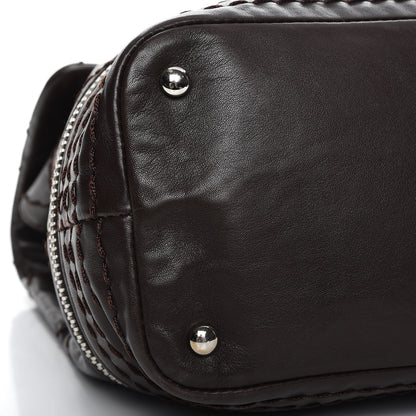 Chanel Calfskin Large Expandable Flap Bag Brown 8 of 10