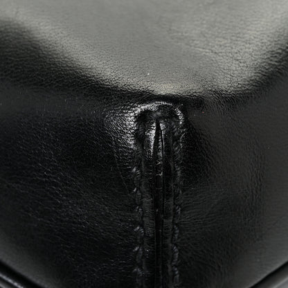 Gucci Calfskin Perforated GG Reins Hobo Black 14 of 18