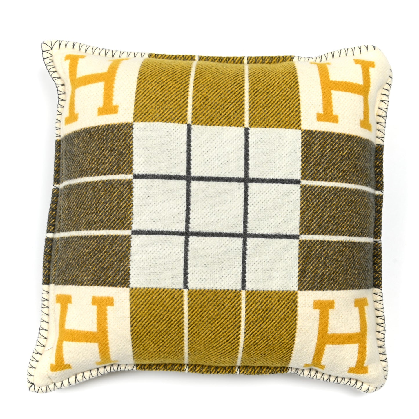 Wool Cashmere Avalon III Pillow PM Gris Soleil