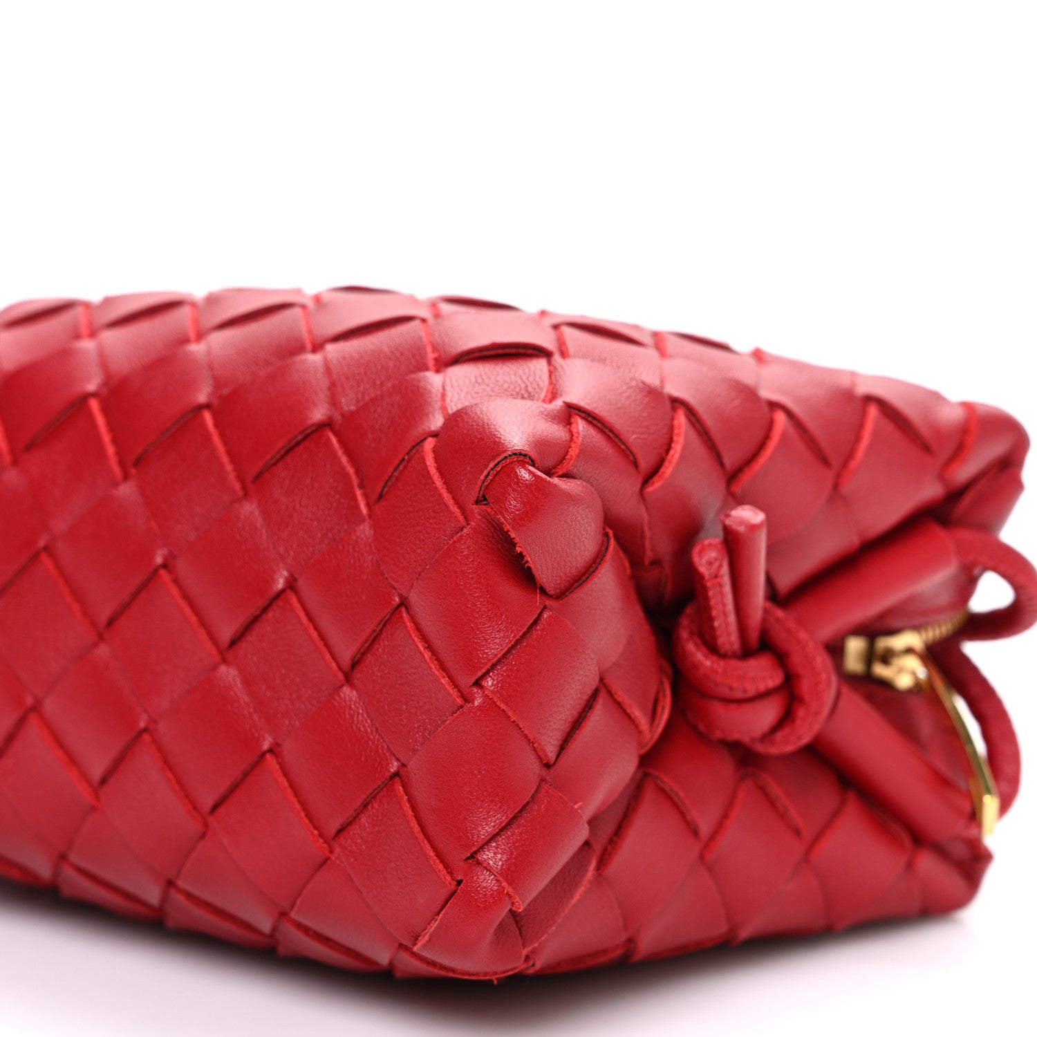 Bottega Veneta Nappa Intrecciato Mini Loop Camera Bag Apple Candy 9 of 9