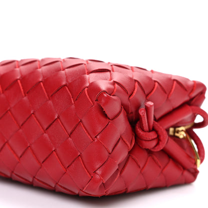 Bottega Veneta Nappa Intrecciato Mini Loop Camera Bag Apple Candy 9 of 9