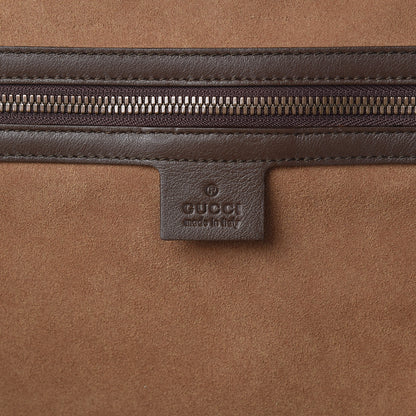 Gucci GG Supreme Monogram Tian Web Suitcase Beige Multicolor New Acero 6 of 12