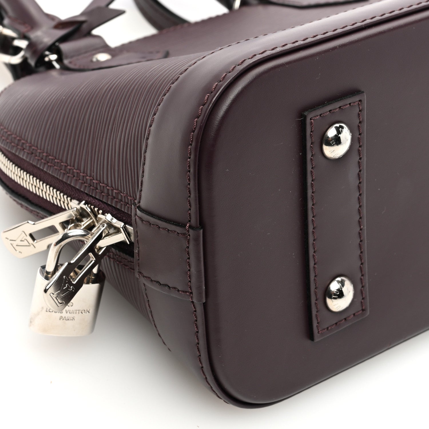 Louis Vuitton Epi Alma BB Quetsche 8 of 9