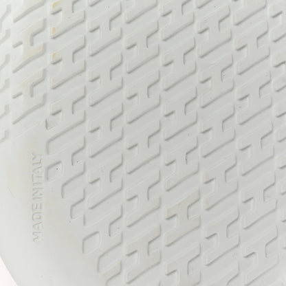 Hermes Technical Canvas Calfskin Womens Duel Sneakers 36.5 White Black 7 of 9