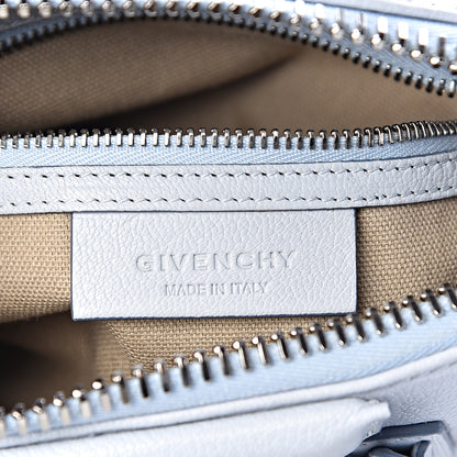 Givenchy Sugar Goatskin Mini Antigona Baby Blue 6 of 10