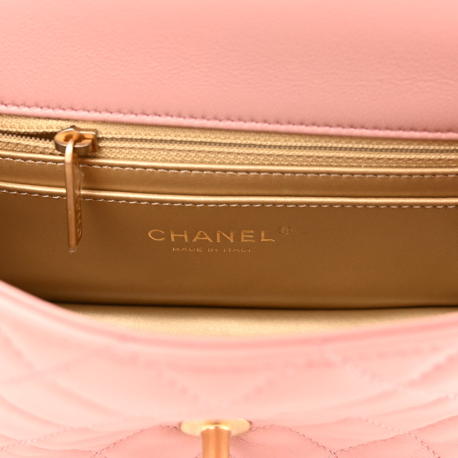 Chanel Lambskin Quilted Mini Rectangular Pearl Crush Flap Dark Pink 6 of 10