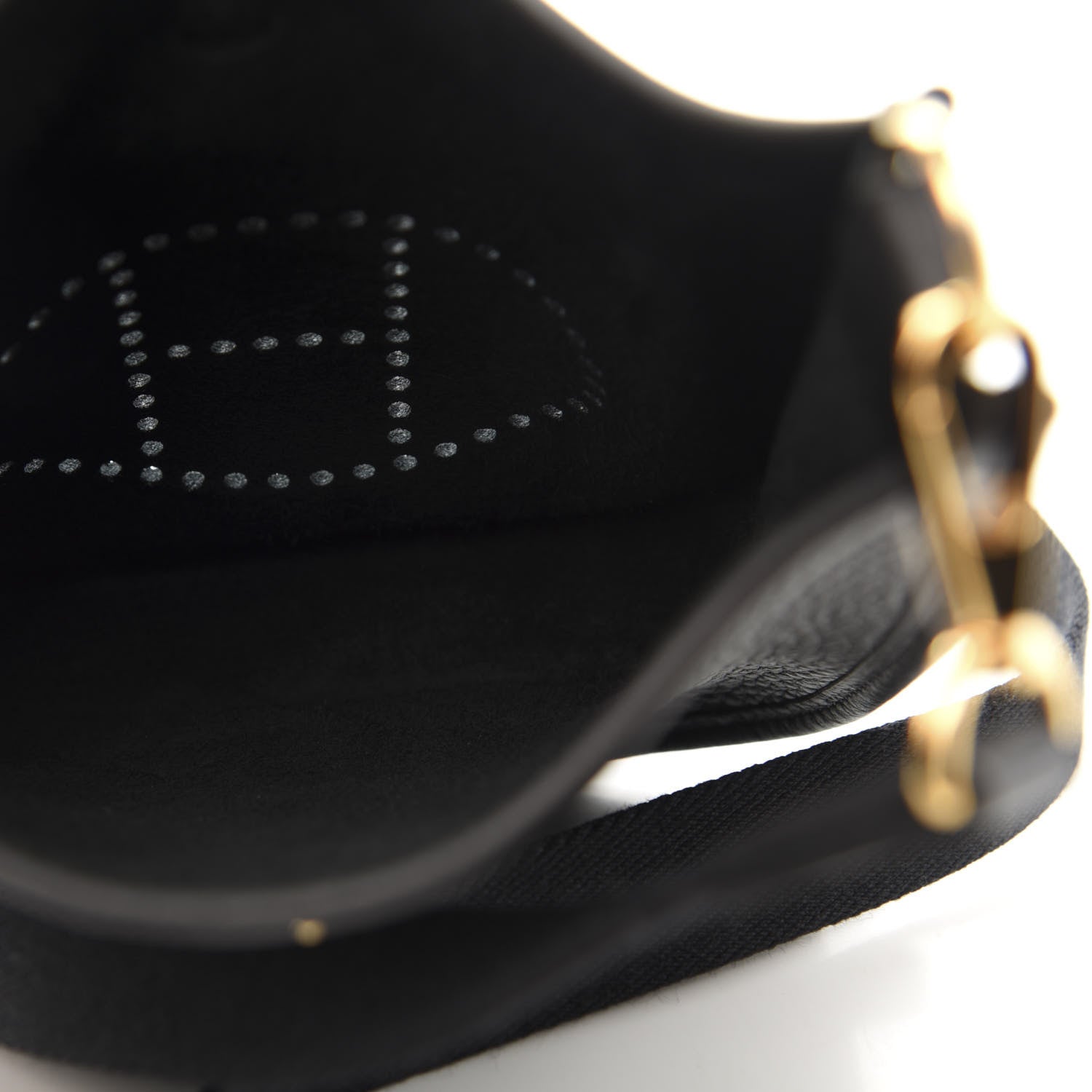 Hermes Taurillon Clemence Evelyne TPM Black 5 of 11