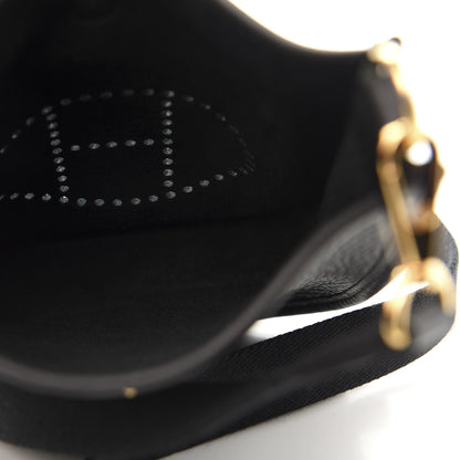 Hermes Taurillon Clemence Evelyne TPM Black 5 of 11