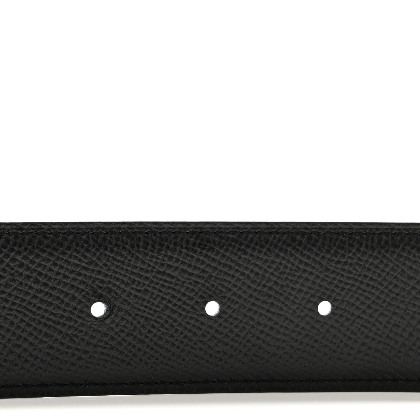 Epsom 38mm Constance H Belt 95 38 Black Bleu Zellige