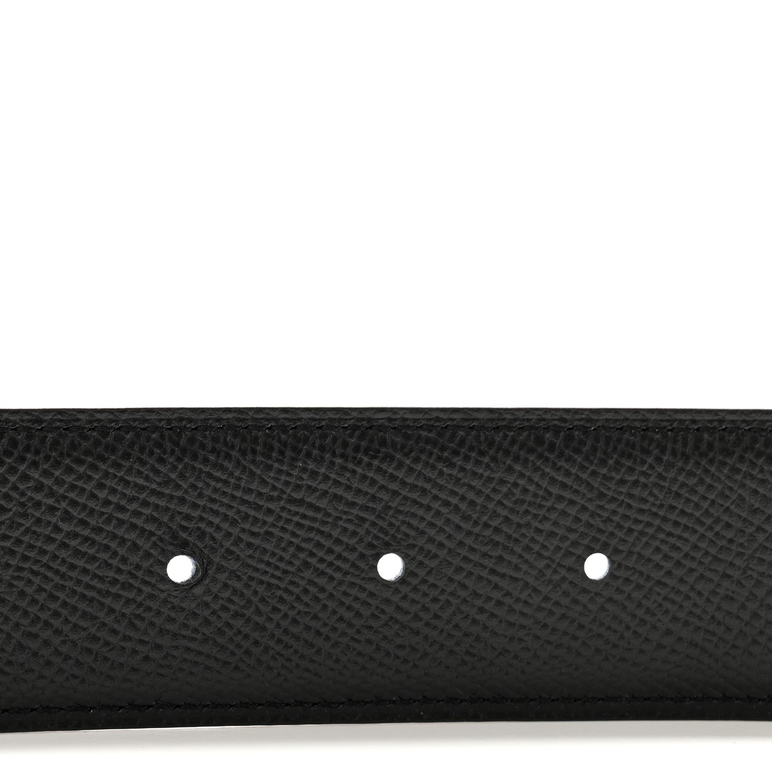 Hermes Epsom 38mm Constance H Belt 95 38 Black Bleu Zellige 4 of 8