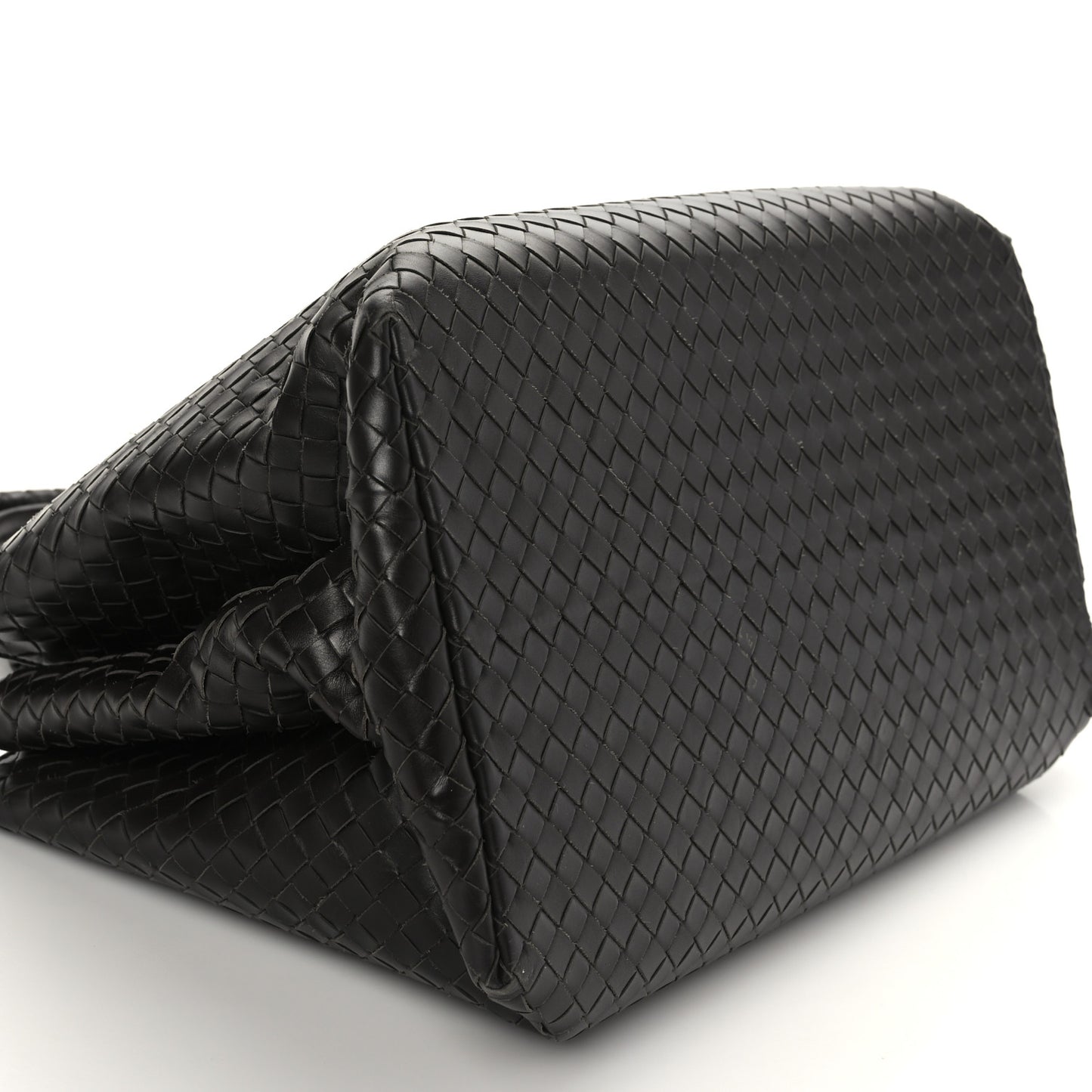 Nappa Intrecciato Medium Roma Tote Moro