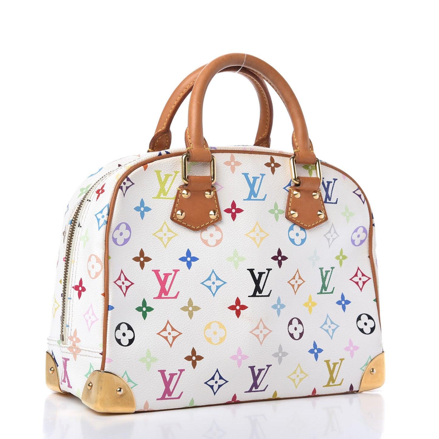 Monogram Multicolor Trouville White
