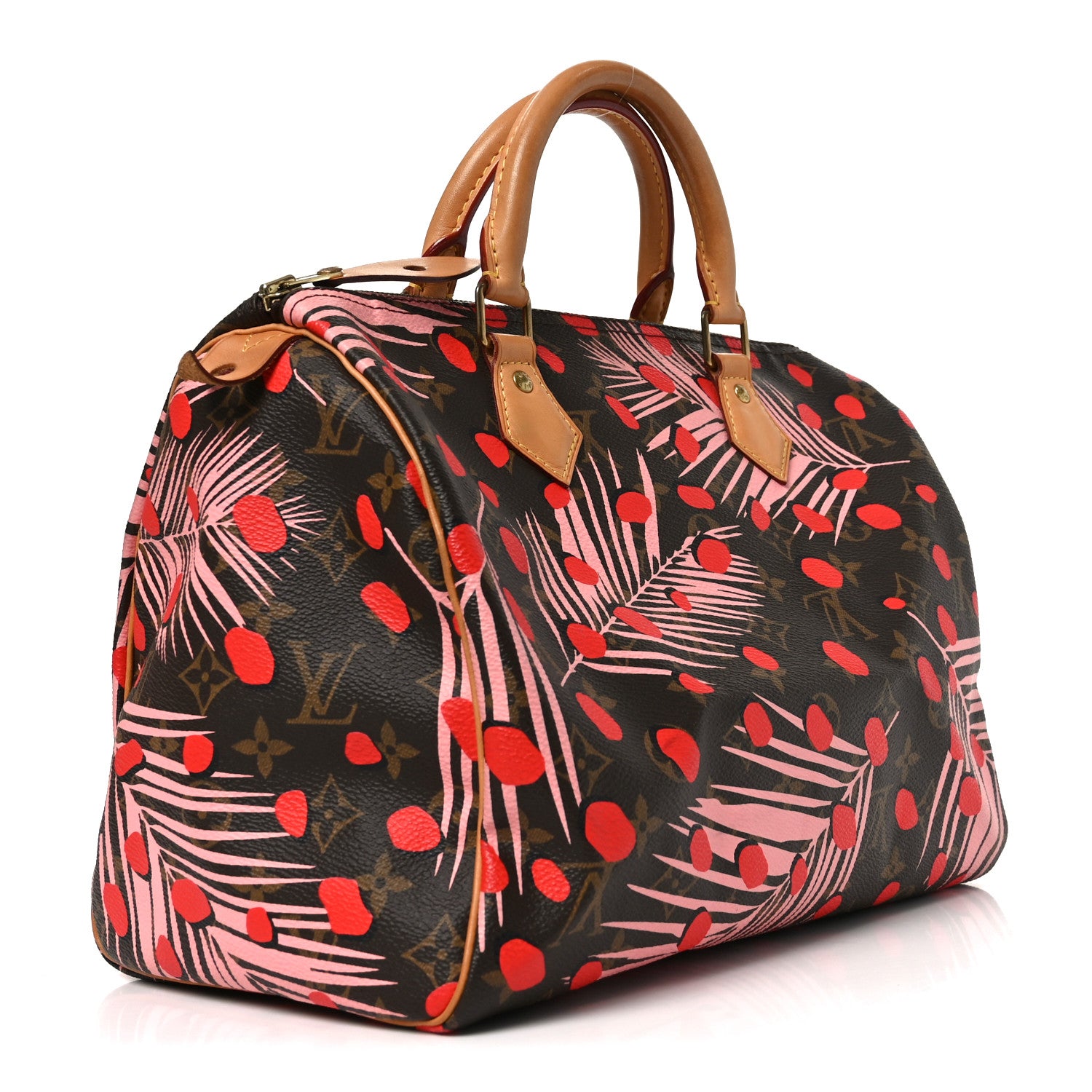 Louis Vuitton Monogram Jungle Dots Speedy 30 Sugar Pink Poppy 3 of 10