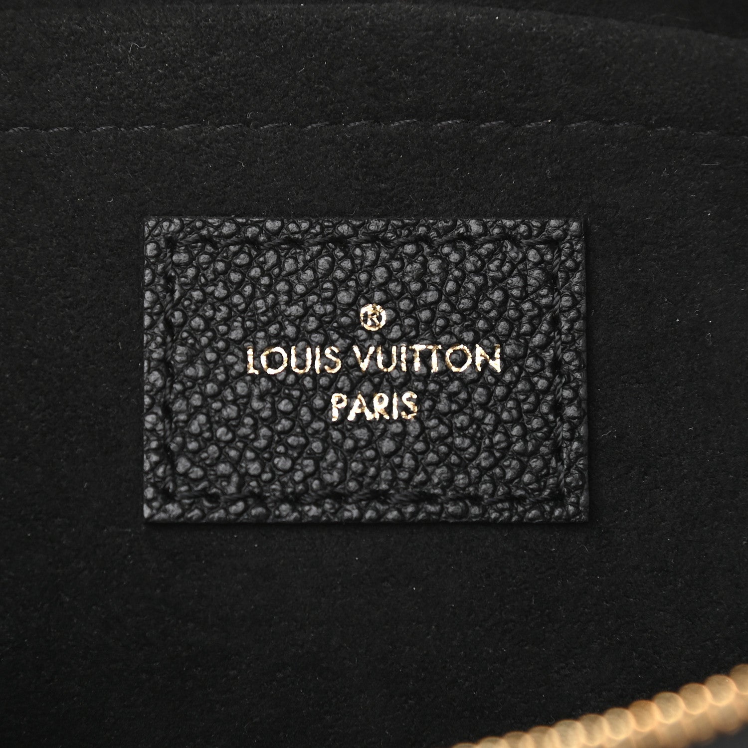 Louis Vuitton Empreinte Monogram Giant Multi Pochette Accessories Large Pochette Black 6 of 8